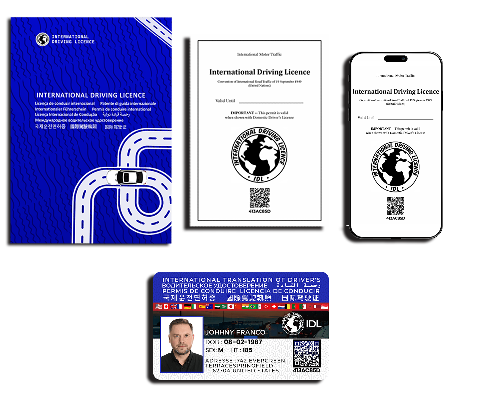 Print + Digital International Driving Permit